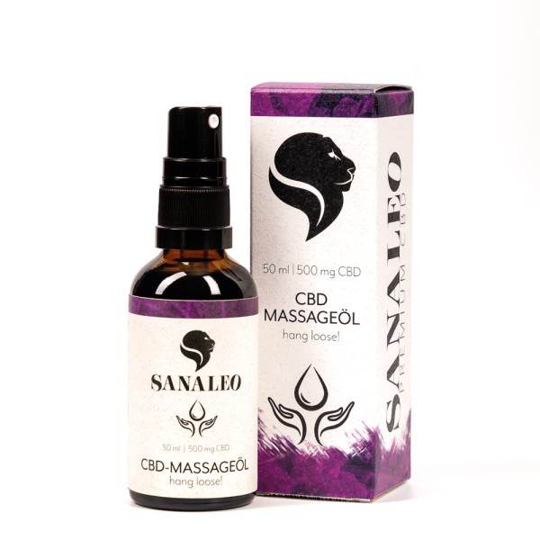 Sanaleo – CBD Massage Öl 50ml