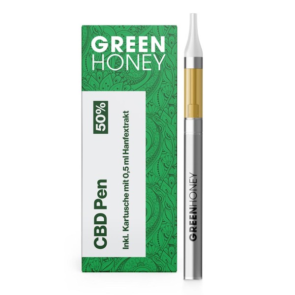 Green Honey CBD Vape Pen Starterpack inkl. Kartusche 50% Hanfextrakt