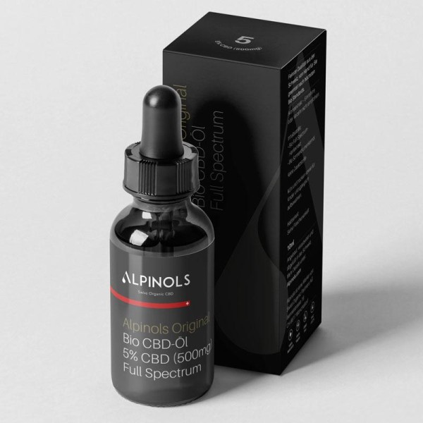 CBD-Öl 5% Full Spectrum - Alpinols Original