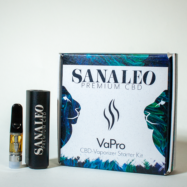Sanaleo - CBD VaPro Starterkit (0,5ml Kartusche)